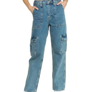 BDG Urban‎ Outfitters Wide Leg Carpenter Cargo Denim Skate Jean Size W 27